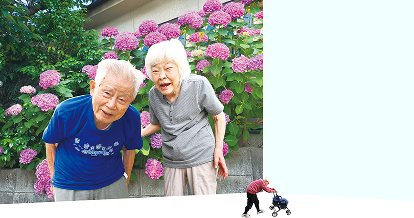 「ぼけますから、よろしくお願いします。」写真